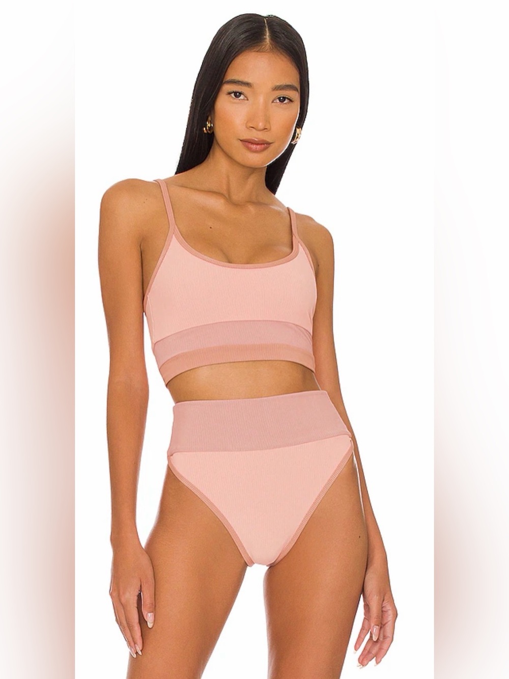 Beach Riot Eva top and Emmy bottom - size medium